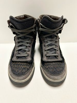 Lanvin by Lucas Ossendrijver 2015 Embellished High-Top Sneakers