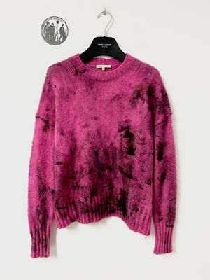 Helmut Lang 2016 Alpaca Loose Knit Reworked