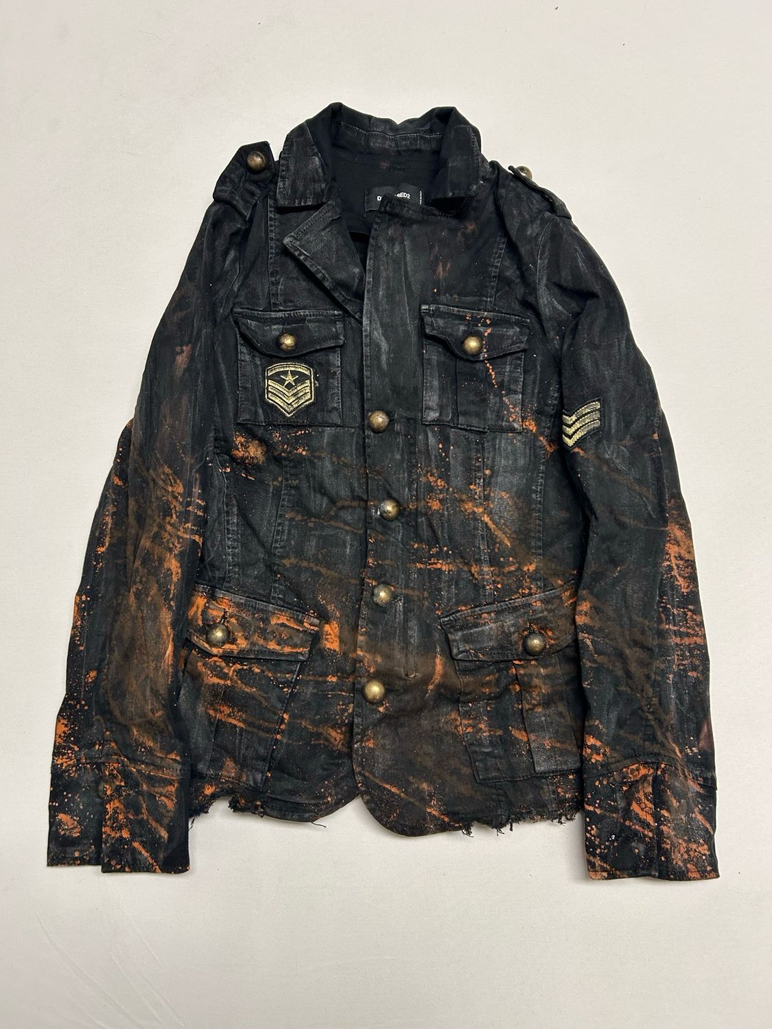 DSQUARED2 by Dean &amp; Dan Caten 2012 Military Jacket — Reworked