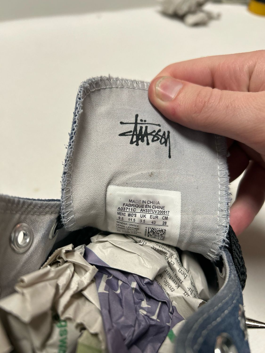 Stüssy x Converse 2017 8-Ball Suede Chucks Reworked