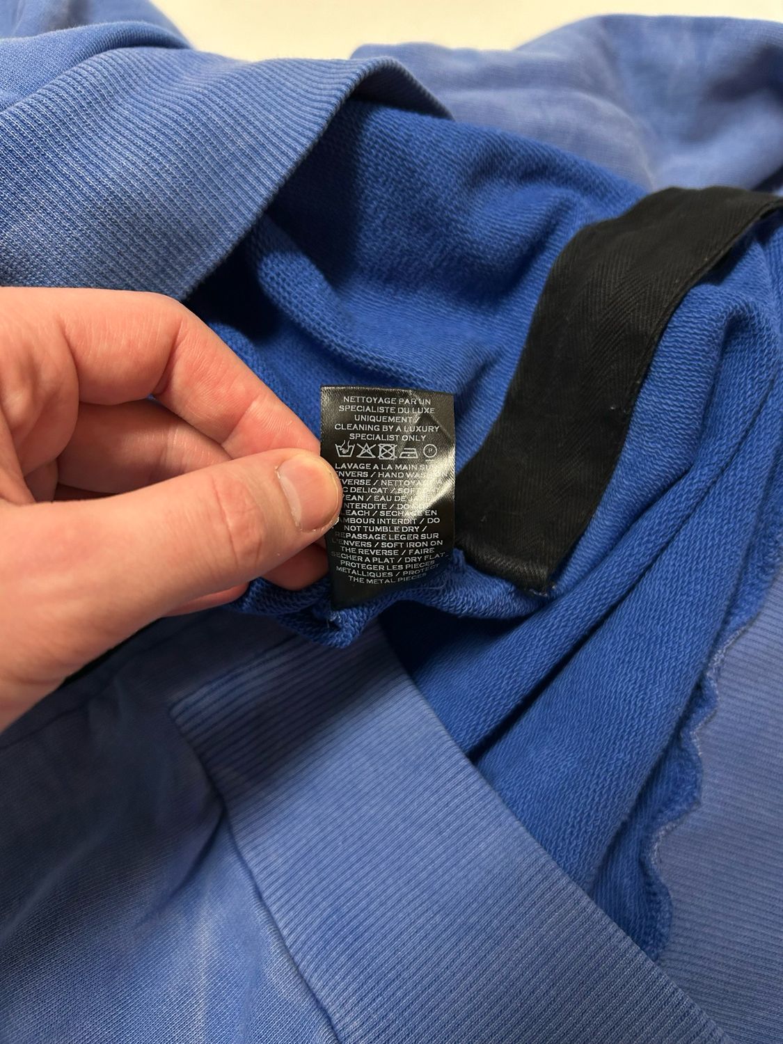 Balmain by Olivier Rousteing 2013 Signature Logo Side-Zip Crewneck Sweatshirt