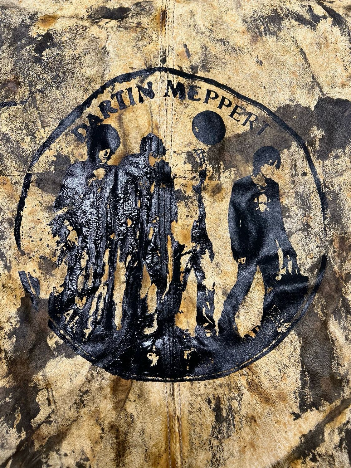 Alexander McQueen SS2011 Leather Biker Jacket Reworked