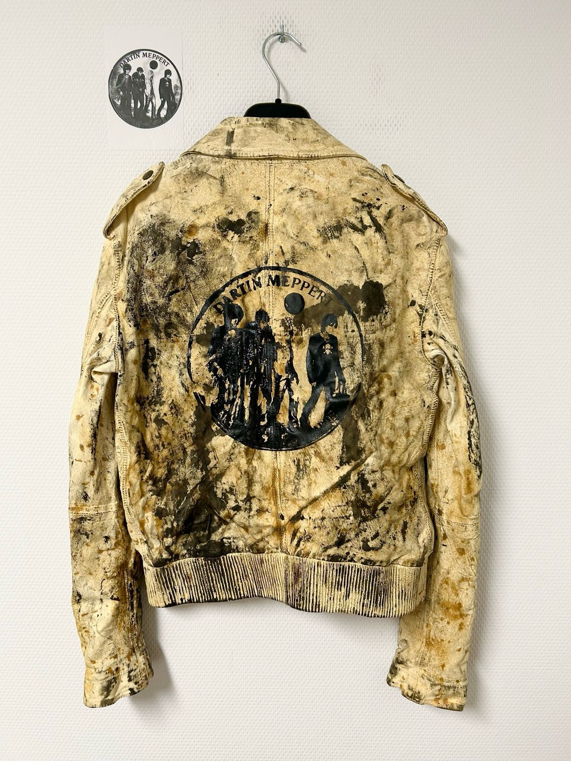 Alexander McQueen SS2011 Leather Biker Jacket Reworked