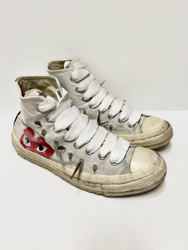 Comme des Garçons PLAY by Rei Kawakubo 2015 Chuck Taylor Hi — Reworked