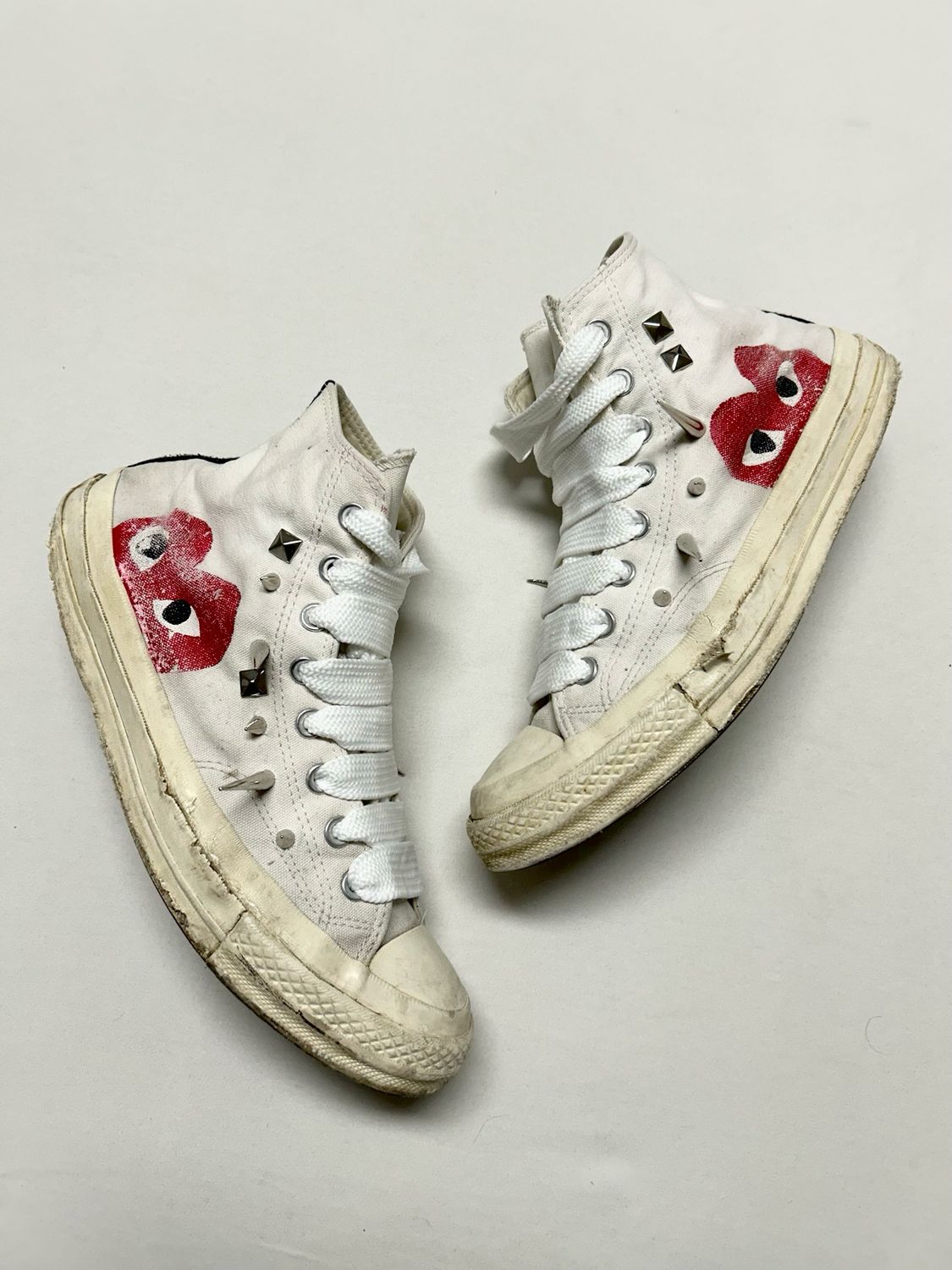 Comme des Garçons PLAY by Rei Kawakubo 2015 Chuck Taylor Hi — Reworked