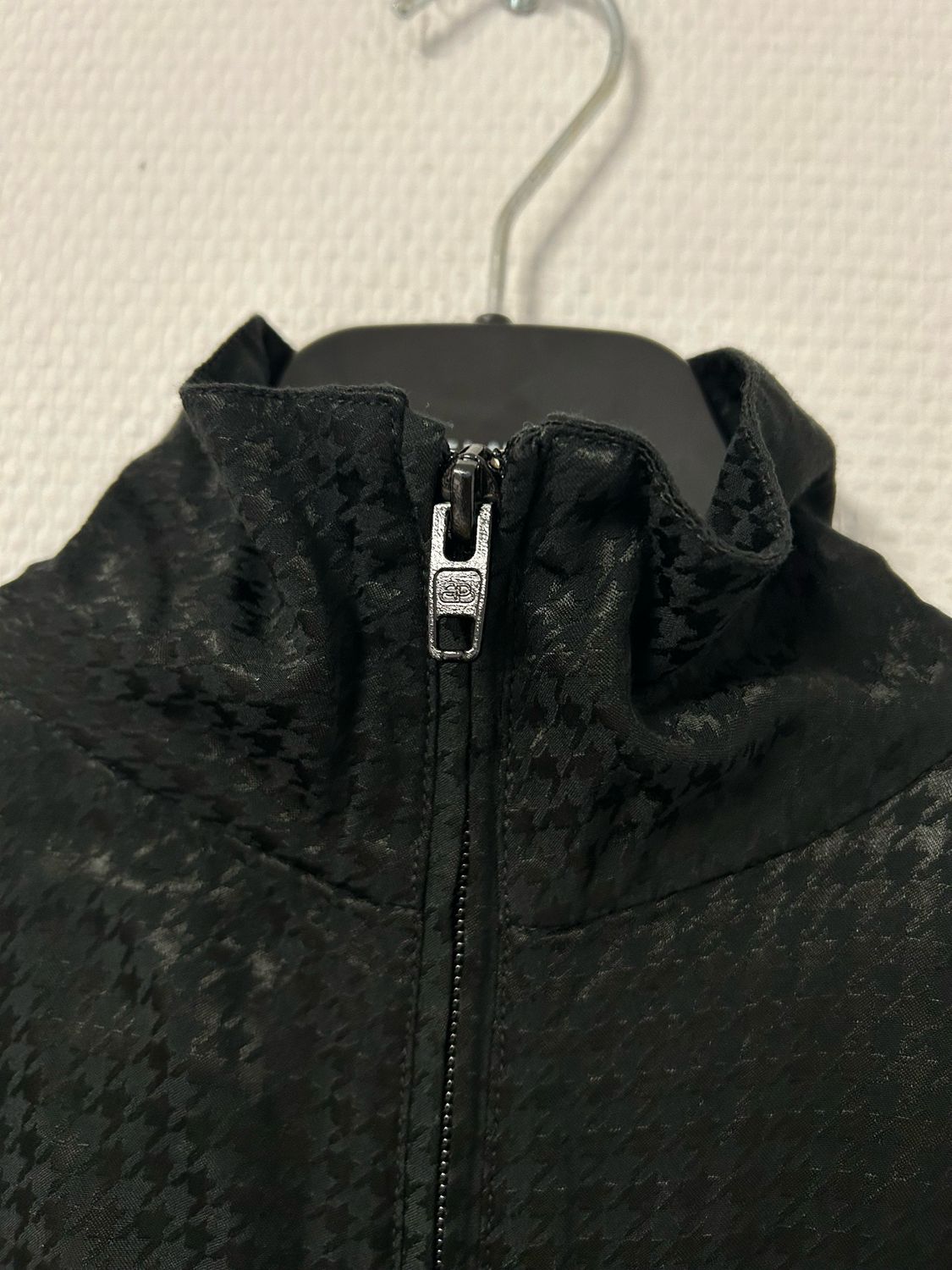 Balenciaga by Demna SS2020 Houndstooth Zip Track Jacket