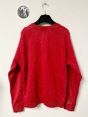 Balmain by Olivier Rousteing 2013 Signature Logo Side-Zip Crewneck Sweatshirt