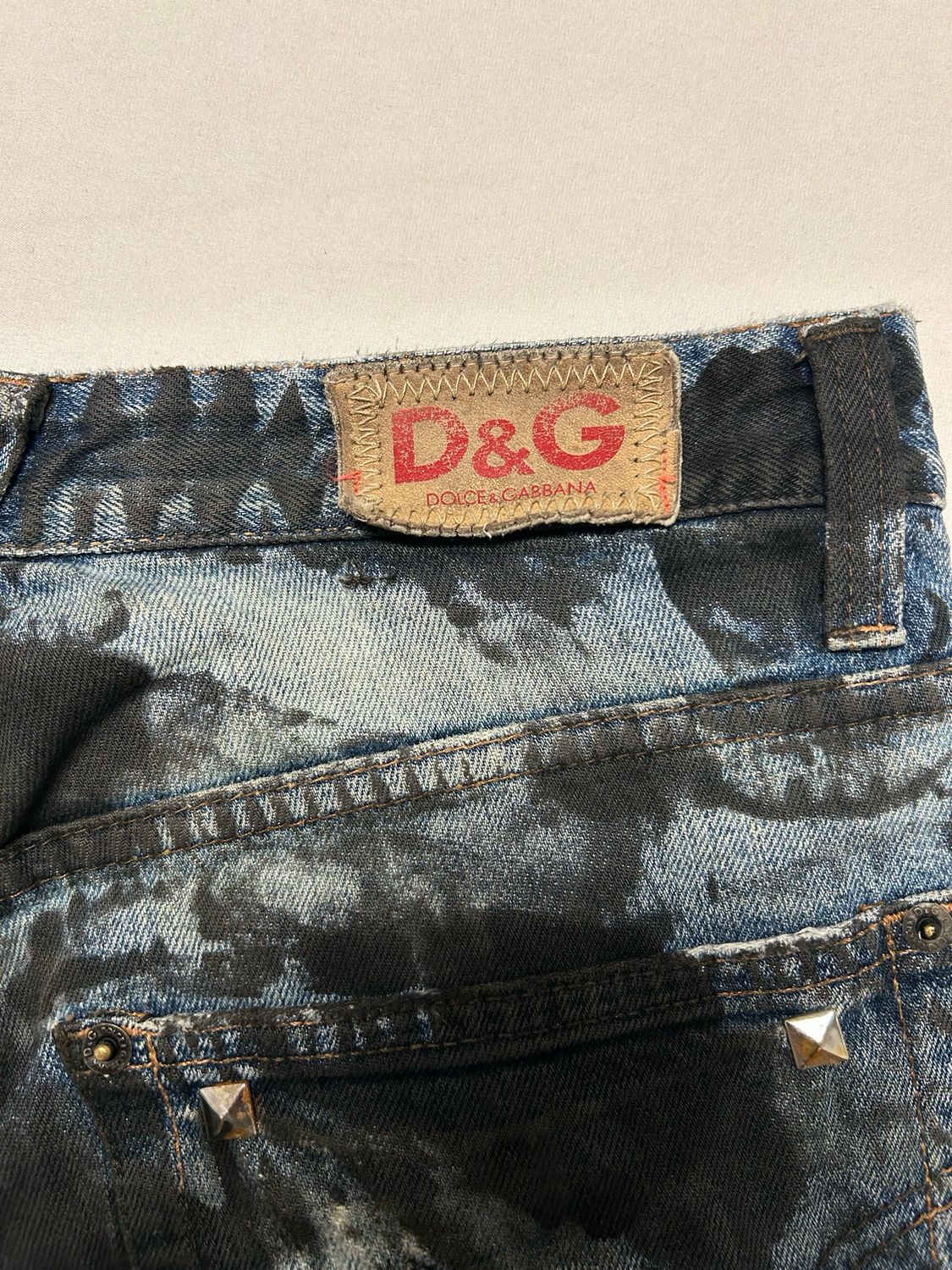 Dolce &amp; Gabbana  2004 POWER Denim Reworked