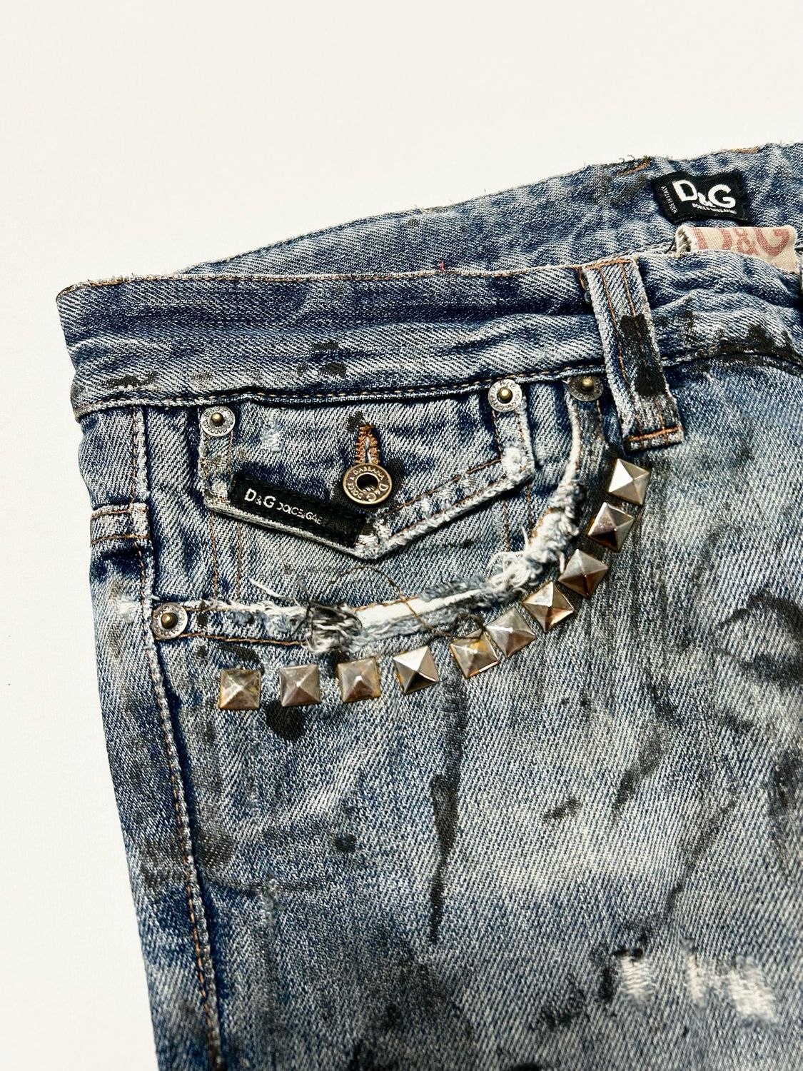 Dolce &amp; Gabbana  2004 POWER Denim Reworked