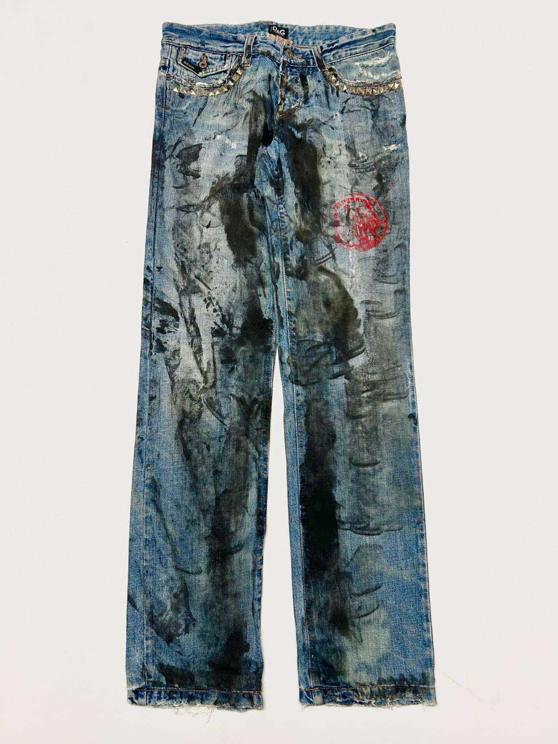 Dolce &amp; Gabbana  2004 POWER Denim Reworked