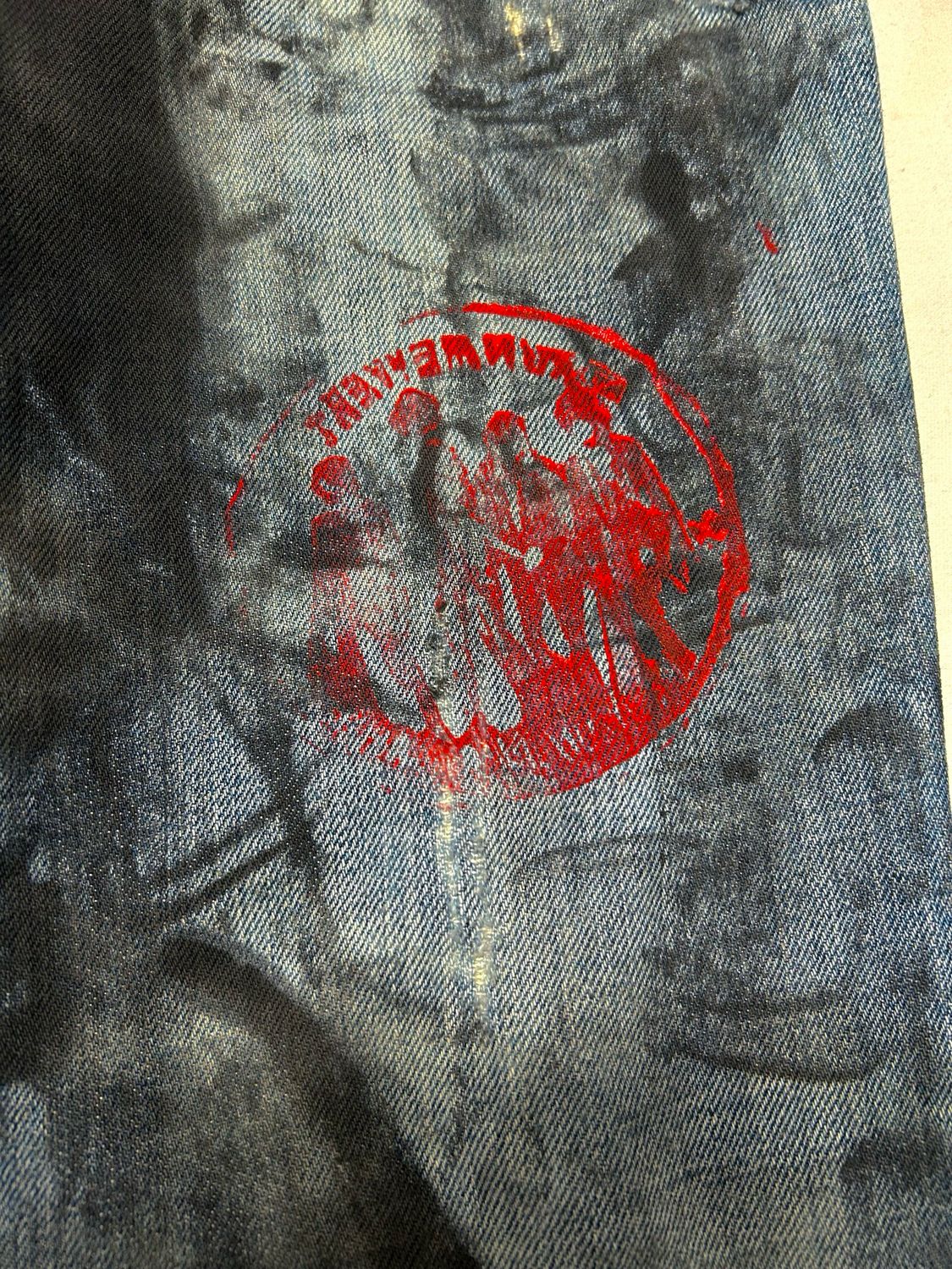 Dolce &amp; Gabbana  2004 POWER Denim Reworked