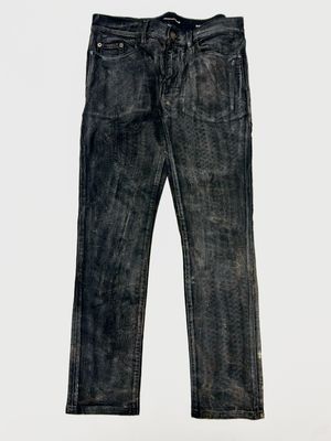 Saint Laurent Paris by Anthony Vaccarello 2020 D24 Waxed Denim Reworked Saint Laurent Paris by Anthony Vaccarello 2020 D24 Waxed Denim Reworked