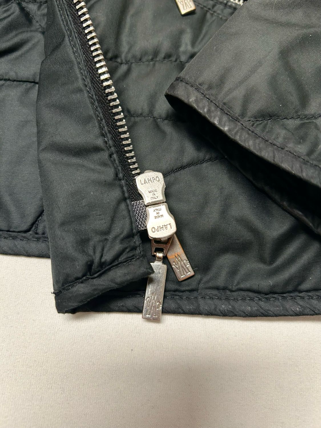 Moncler 2010 Geometric Embroidery Quilted Puffer Jacket