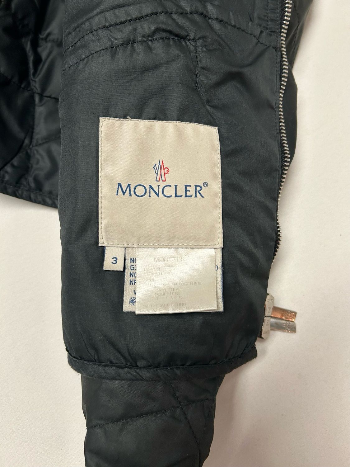 Moncler 2010 Geometric Embroidery Quilted Puffer Jacket