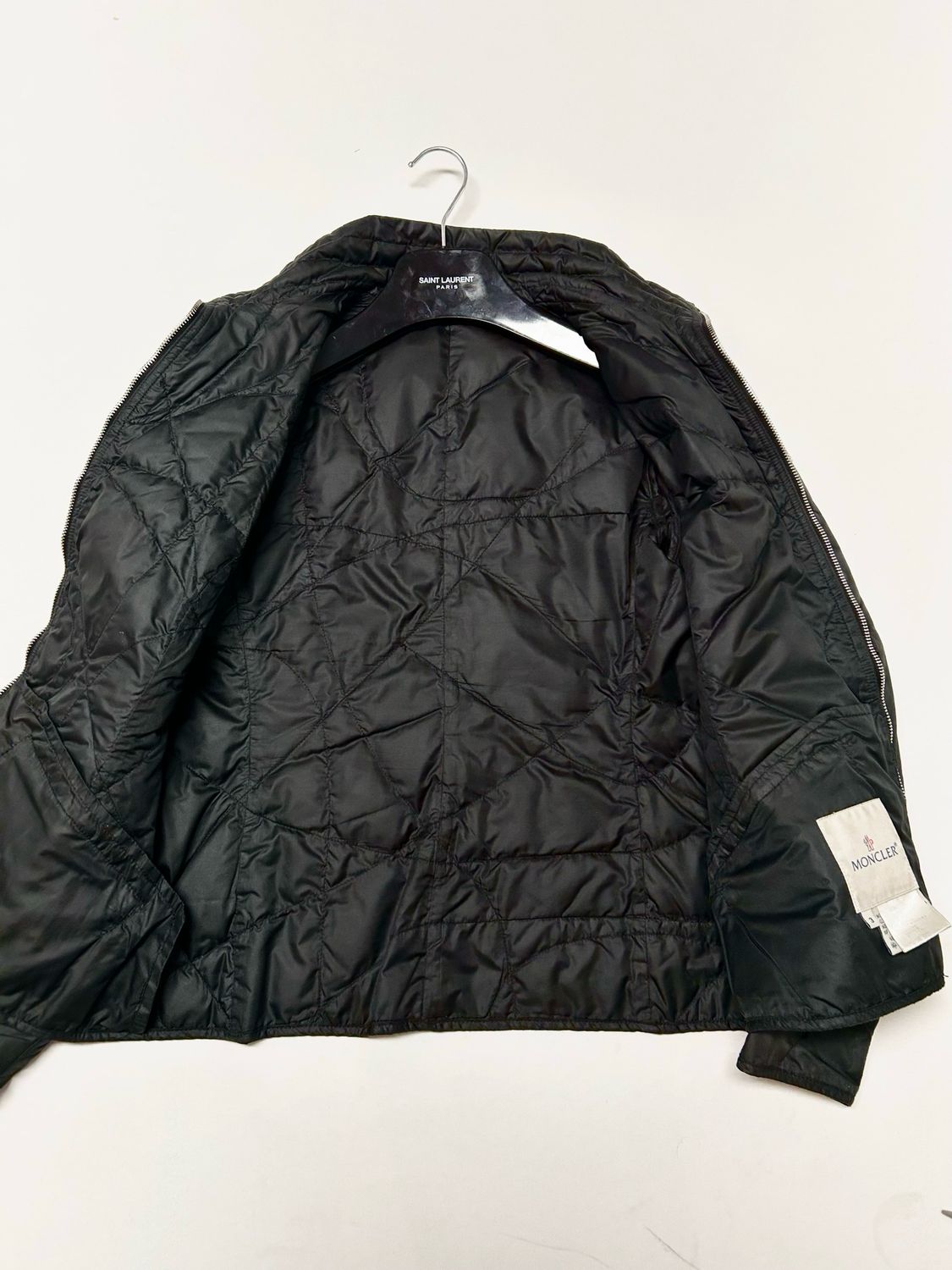 Moncler 2010 Geometric Embroidery Quilted Puffer Jacket