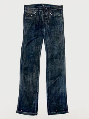 Dolce & Gabbana 2006 Audacious Waxed Denim Reworked Dolce & Gabbana 2006 Audacious Waxed Denim Reworked