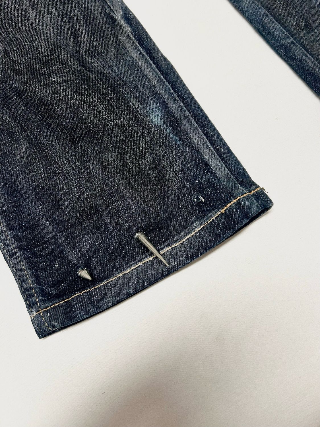Dolce &amp; Gabbana 2006 Audacious Waxed Denim Reworked