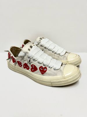 Comme des Garçons PLAY SS2013 Chuck Taylor All Star Low Reworked Comme des Garçons PLAY SS2013 Chuck Taylor All Star Low Reworked