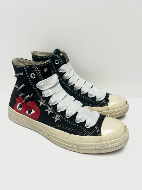 Comme des Garçons PLAY  SS2013 Chuck Taylor All Star Hi Reworked