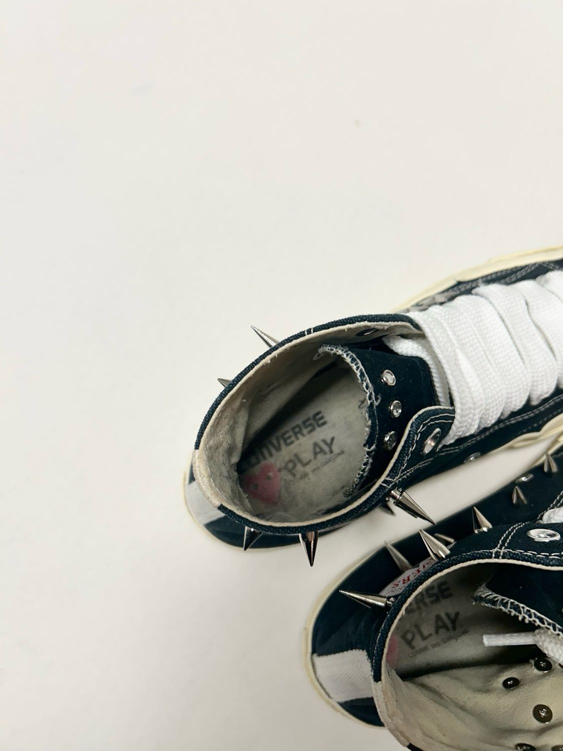 Comme des Garçons PLAY  SS2013 Chuck Taylor All Star Hi Reworked