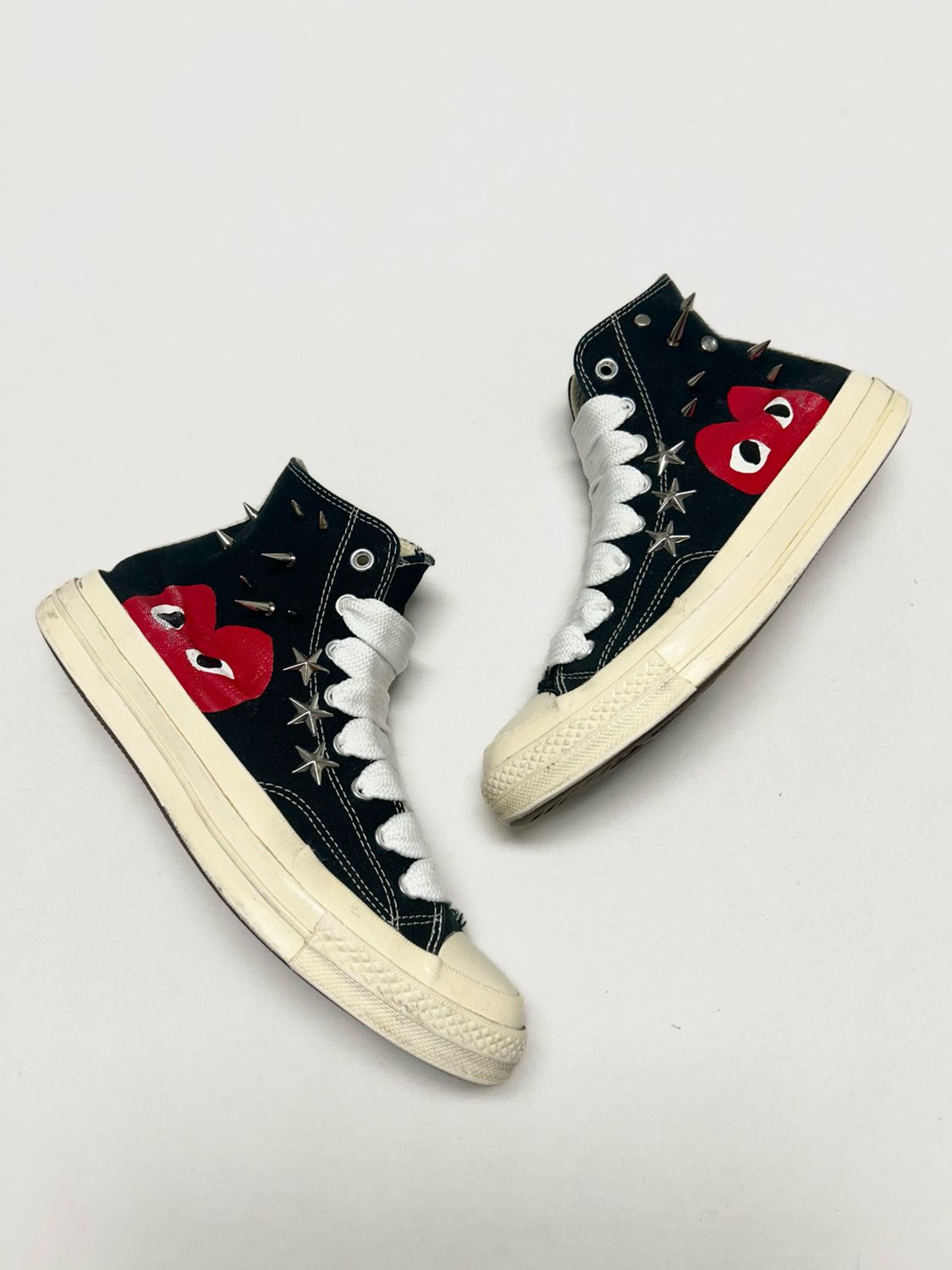 Comme des Garçons PLAY  SS2013 Chuck Taylor All Star Hi Reworked