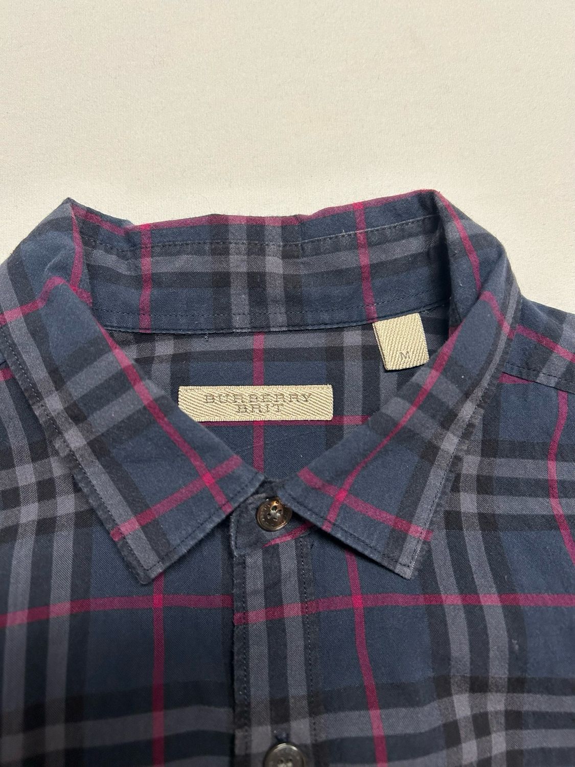 Burberry by Christopher Bailey FW2017 Check Button-Up Shirt