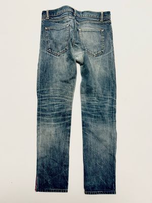 Saint Laurent by Hedi Slimane SS2013 Small Crash Whiskers Jeans