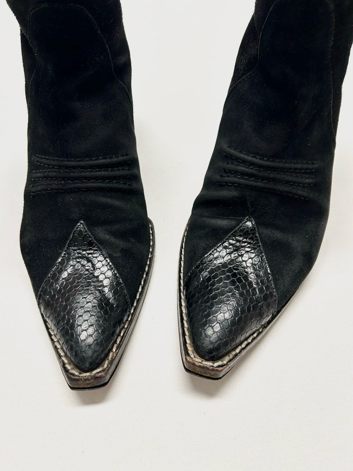 ALYX by Matthew M. Williams 2016 Python Toe Zip Cowboy Boots