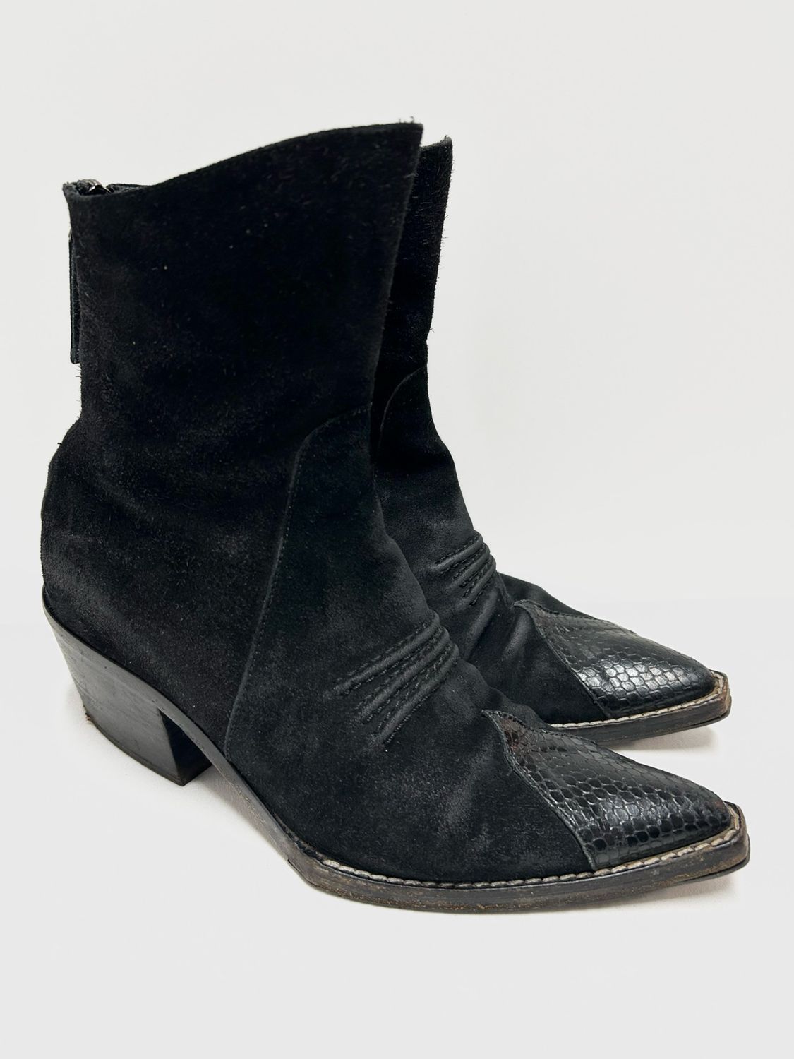 ALYX by Matthew M. Williams 2016 Python Toe Zip Cowboy Boots