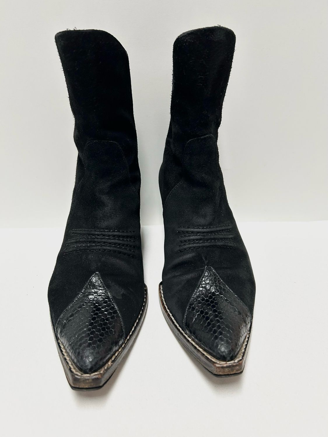 ALYX by Matthew M. Williams 2016 Python Toe Zip Cowboy Boots