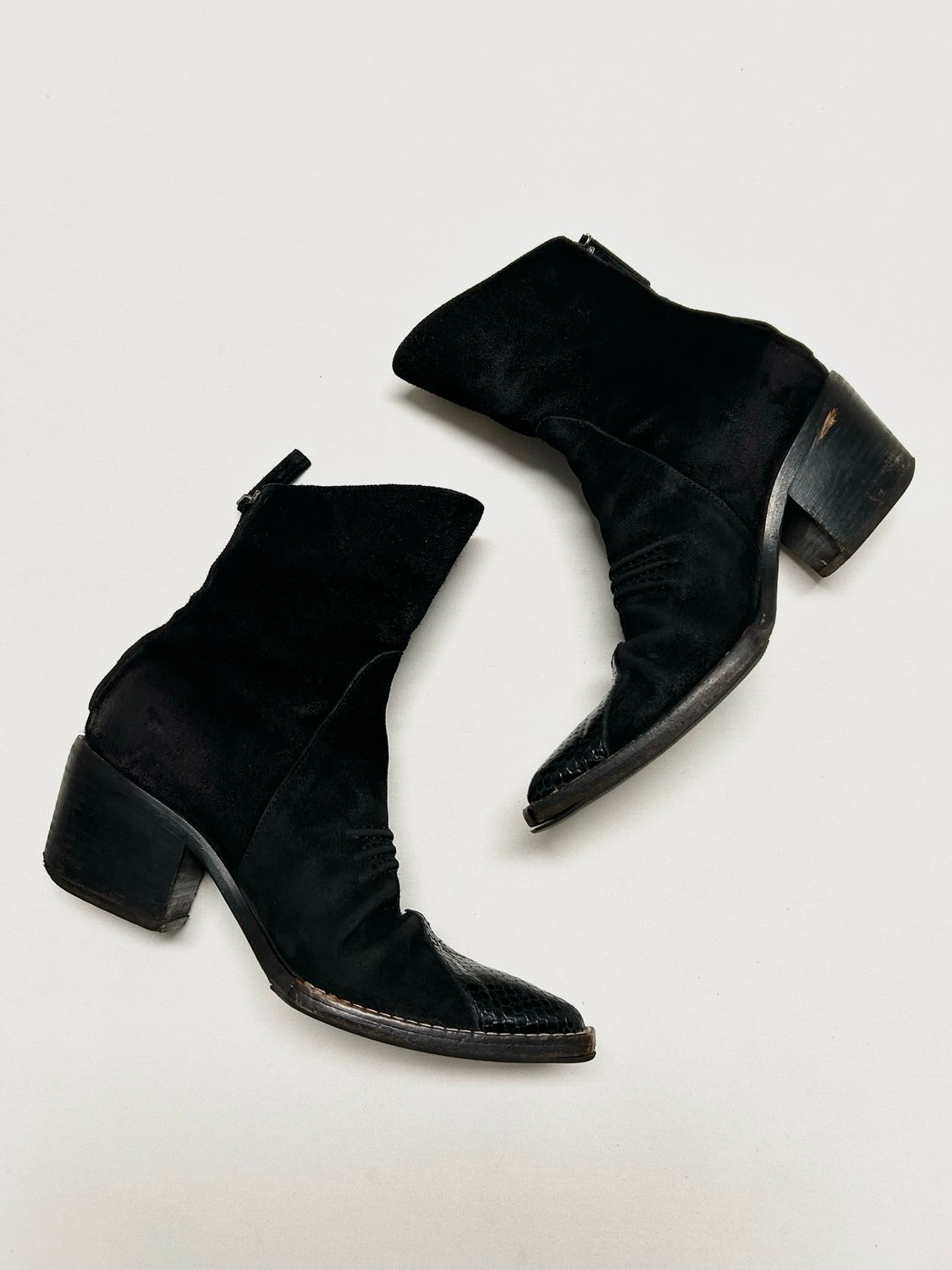 ALYX by Matthew M. Williams 2016 Python Toe Zip Cowboy Boots