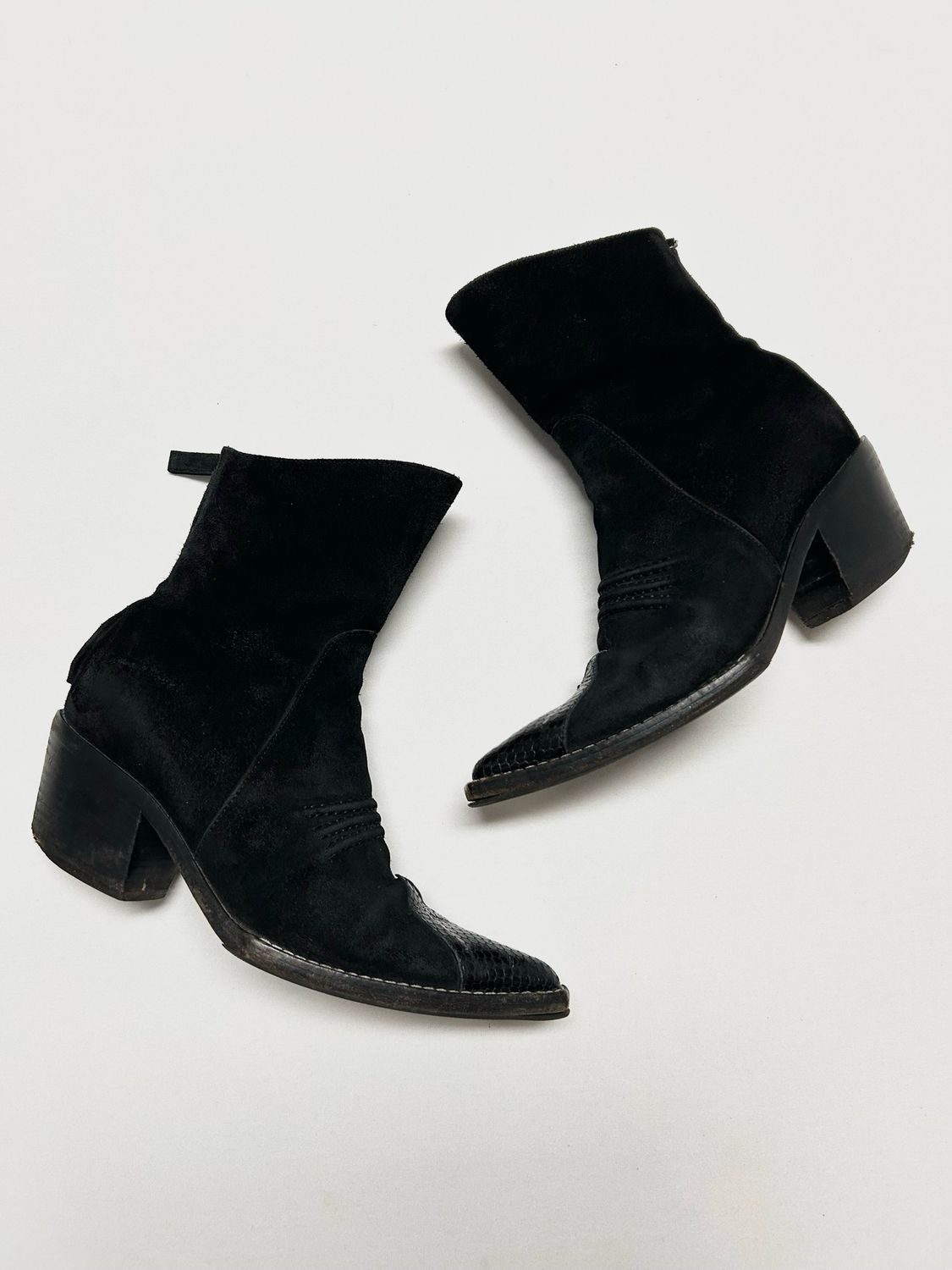 ALYX by Matthew M. Williams 2016 Python Toe Zip Cowboy Boots