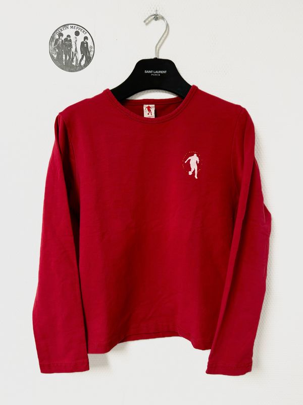 Bikkembergs by Dirk Bikkembergs SS2004 Spiral Logo Embellished Long Sleeve