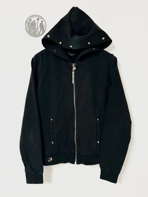 Philipp Plein SS2017 “Mouth” Crystal-Embellished Zip Hoodie