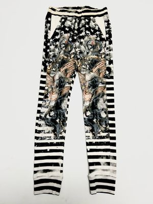 Balmain by Christophe Decarnin 2011 1/1 Sample “Erius” Graphic Sweatpants