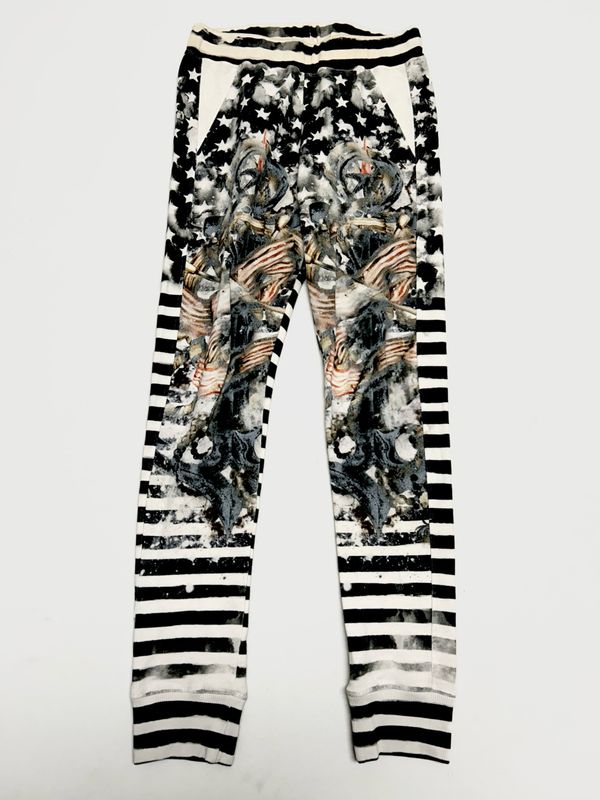 Balmain by Christophe Decarnin 2011 1/1 Sample “Erius” Graphic Sweatpants