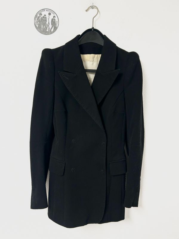 Maison Martin Margiela x H&amp;M 2012 Tailored Blazer with Exeggerated Shoulder 