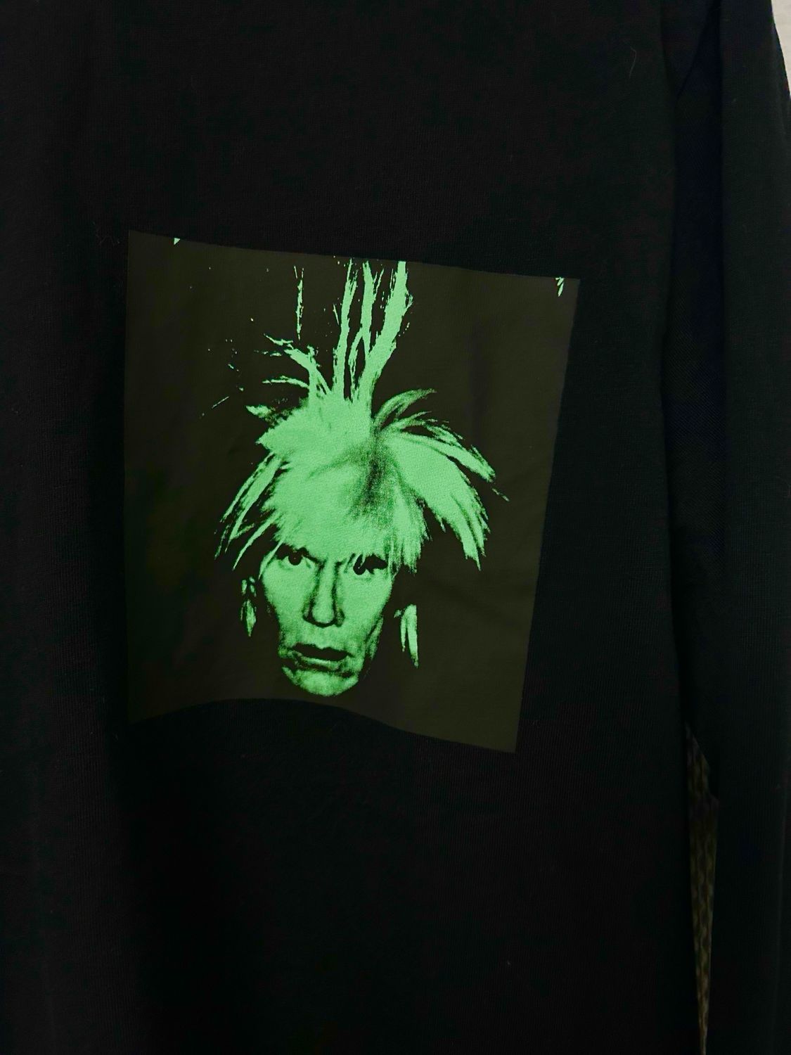 Calvin Klein Jeans by Raf Simons 2018  Andy Warhol “Fright Wig” Long Sleeve 