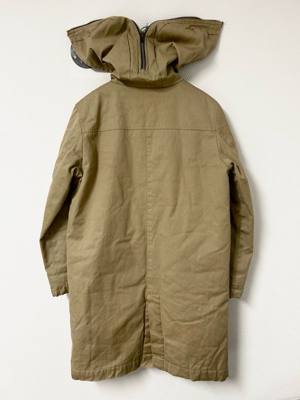 Acne Studios 1998 Split Hood Military Canvas Down Parka