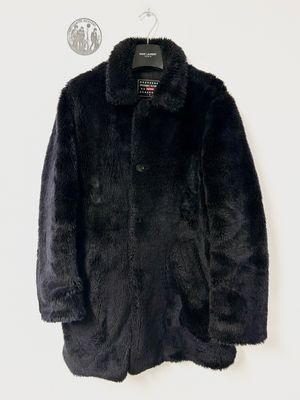Supreme x Hysteric Glamour FW2017 “Fuck You” Faux Fur Coat 