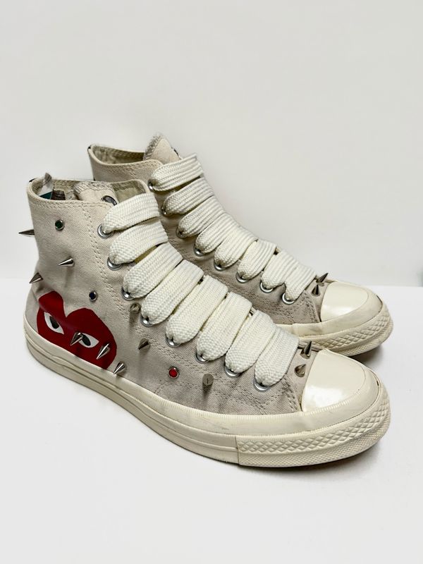 Comme des Garçons PLAY SS2015 Chuck Taylor All Star Hi Reworked