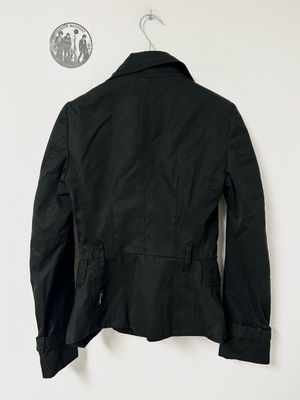 Moncler  2009 Marquise Asymmetric Trench Blazer Jacket