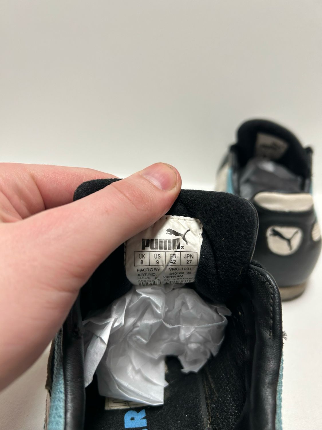 Jil Sander Puma 2003 Leather Low-Top Sneaker