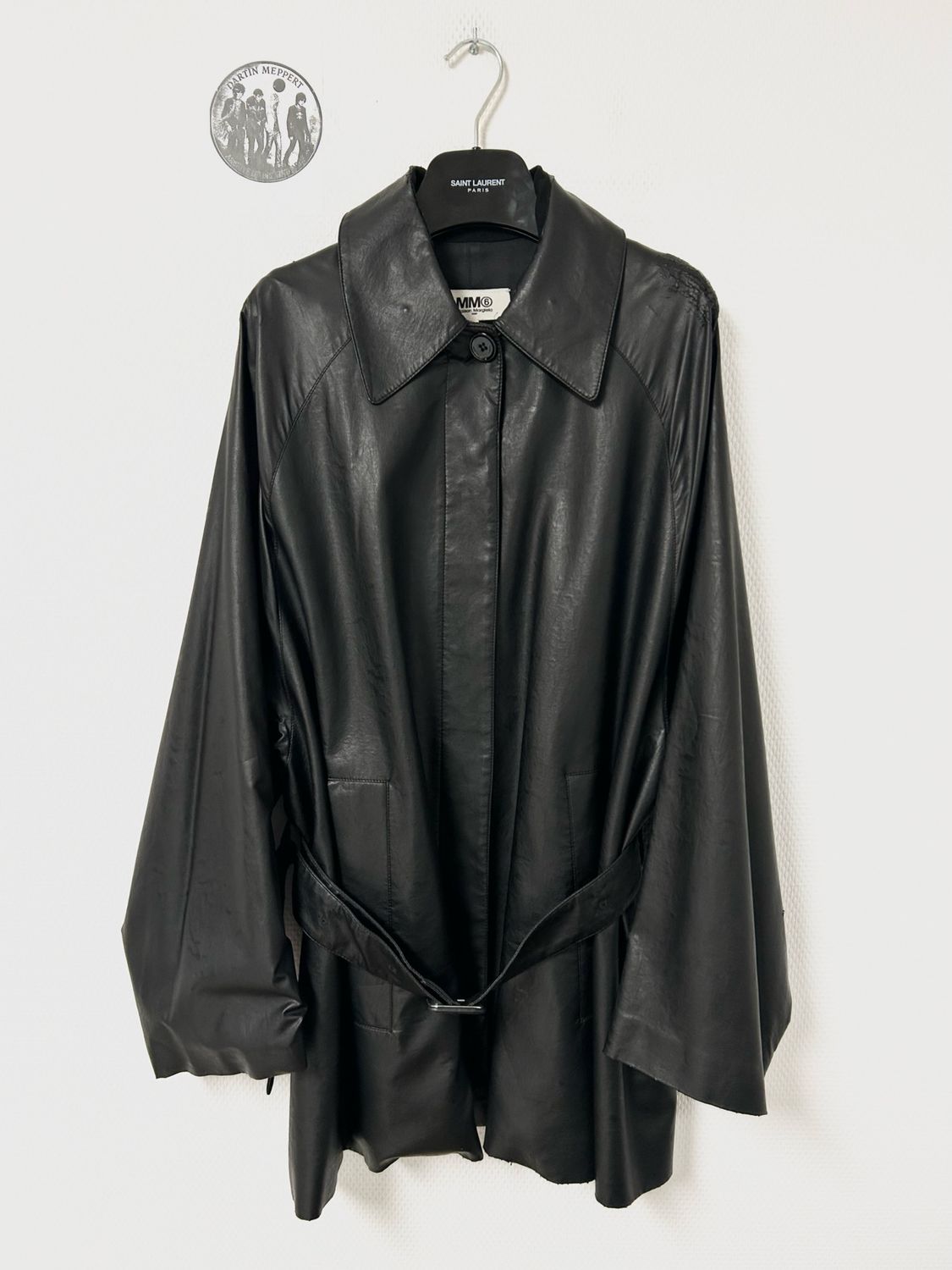 Maison Martin Margiela FW2020 Leather Trench Coat