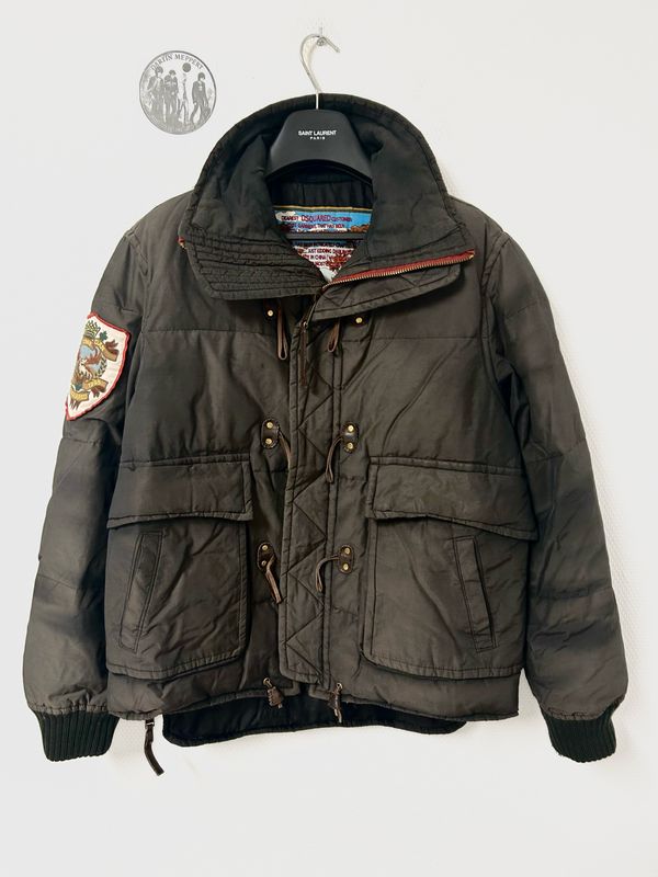 DSQUARED2 by Dean &amp; Dan Caten FW2011 Crest Patch Puffer Jacket 