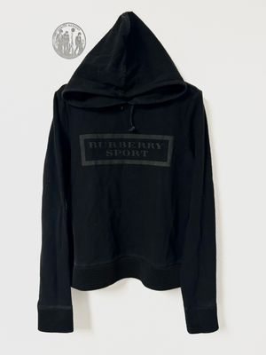 Burberry   2004 Black technical Logo hoodie