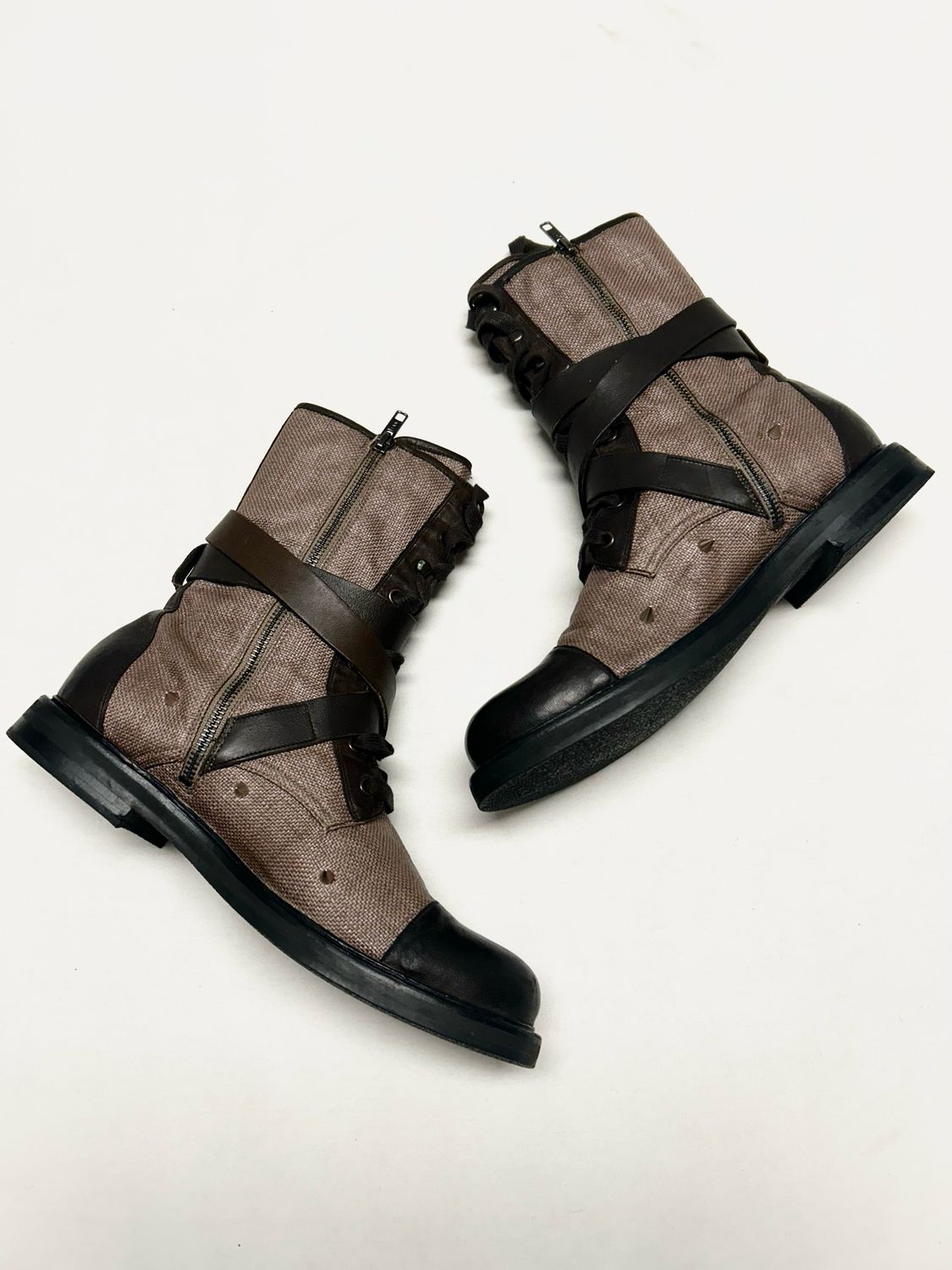 Balmain  SS2011 Bondage Ranger Boots