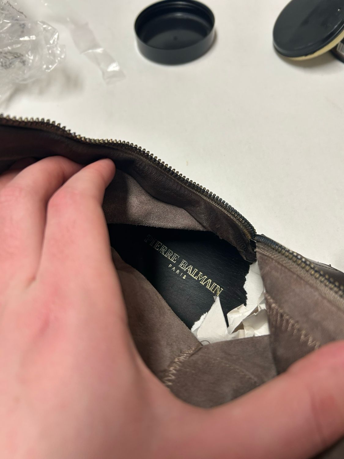 Balmain  SS2011 Bondage Ranger Boots