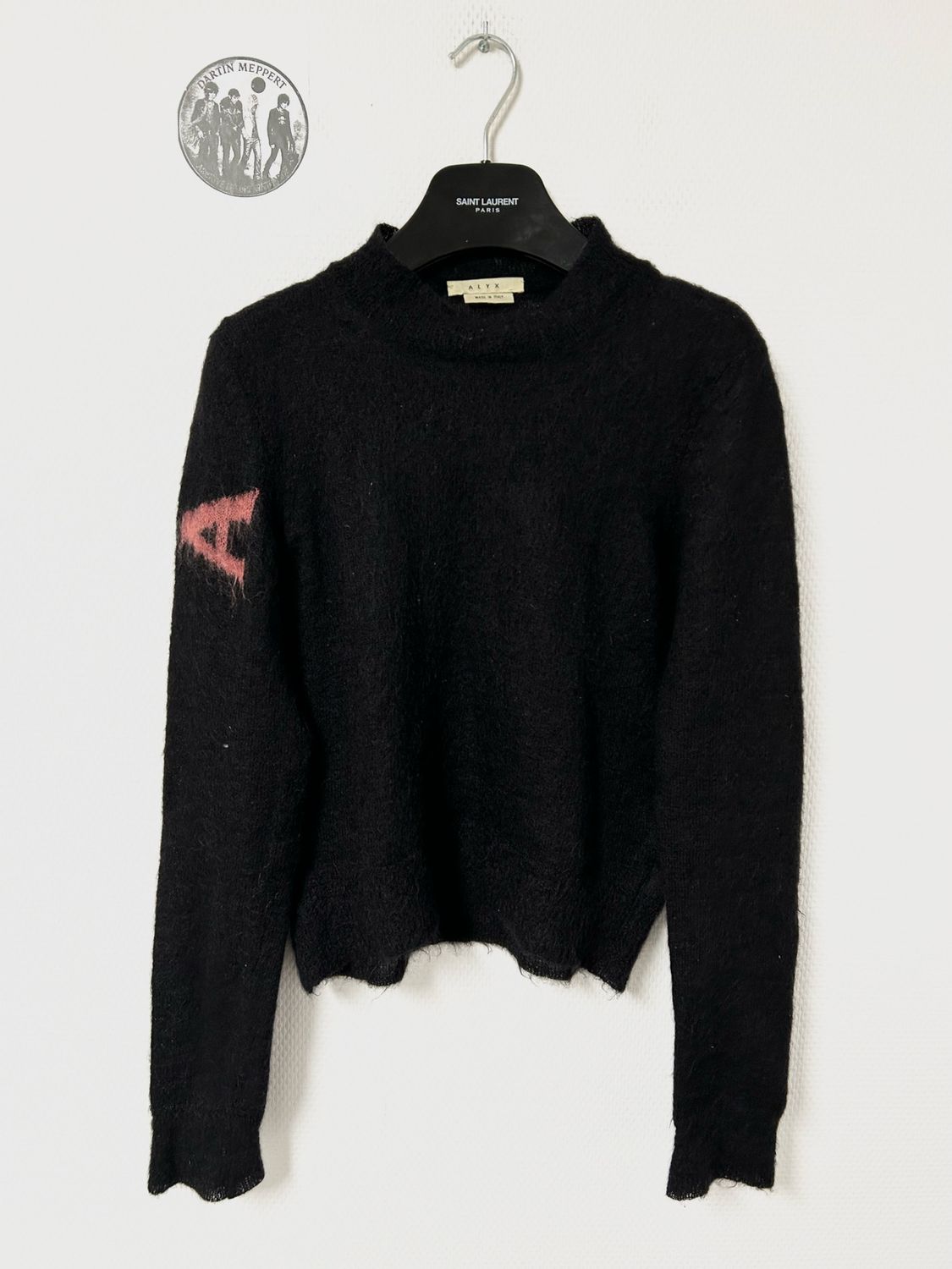 ALYX by Matthew M. Williams FW2018 Super Kid Mohair Knit Sweater