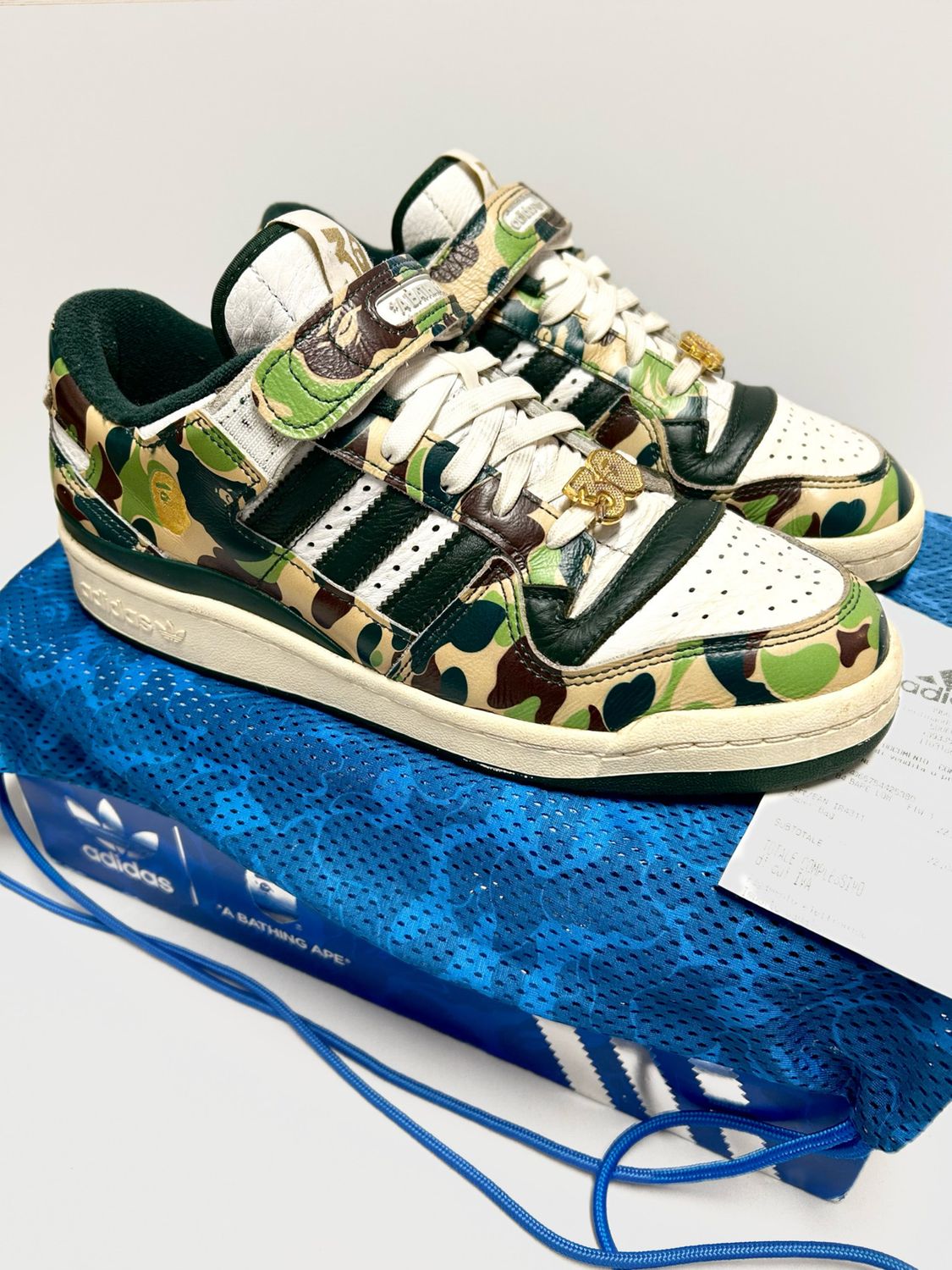 Bape x Adidas 2023 “30th Anniversary” Forum 84 Low 